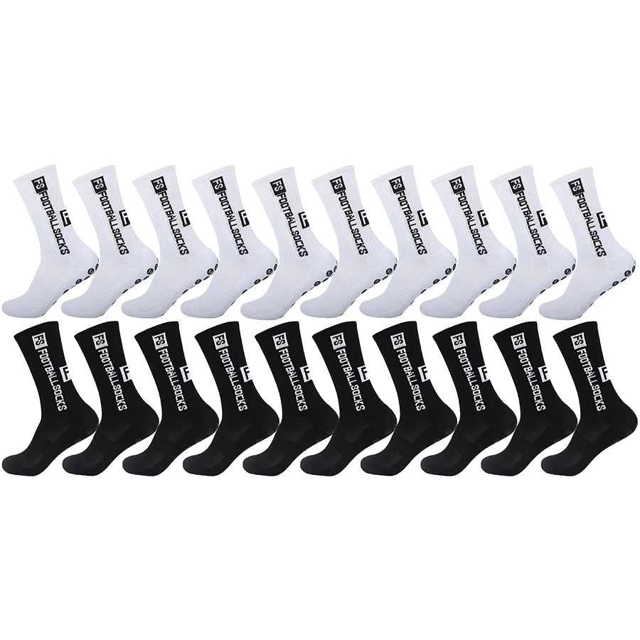 Football Socks Non Slip Grip for Men Women Basketball Baseball Soccer Cycling Running Hiking Tennis Skateboard Exercise