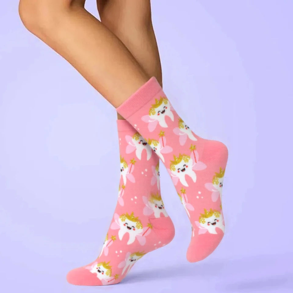 New Fashion Colorful Funny Happy Casual Women Socks Harajuku Cute Animal Cartoon Men's Socks