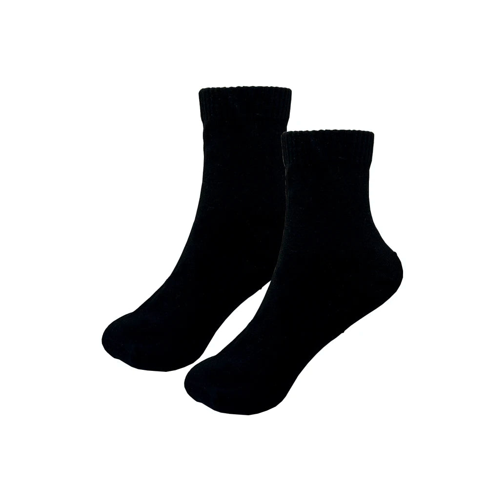 2/5 Pairs Men Women Cotton Socks Pure Color High Quality Soft Breathable Grey Black Business Casual Men winter socks Large Size