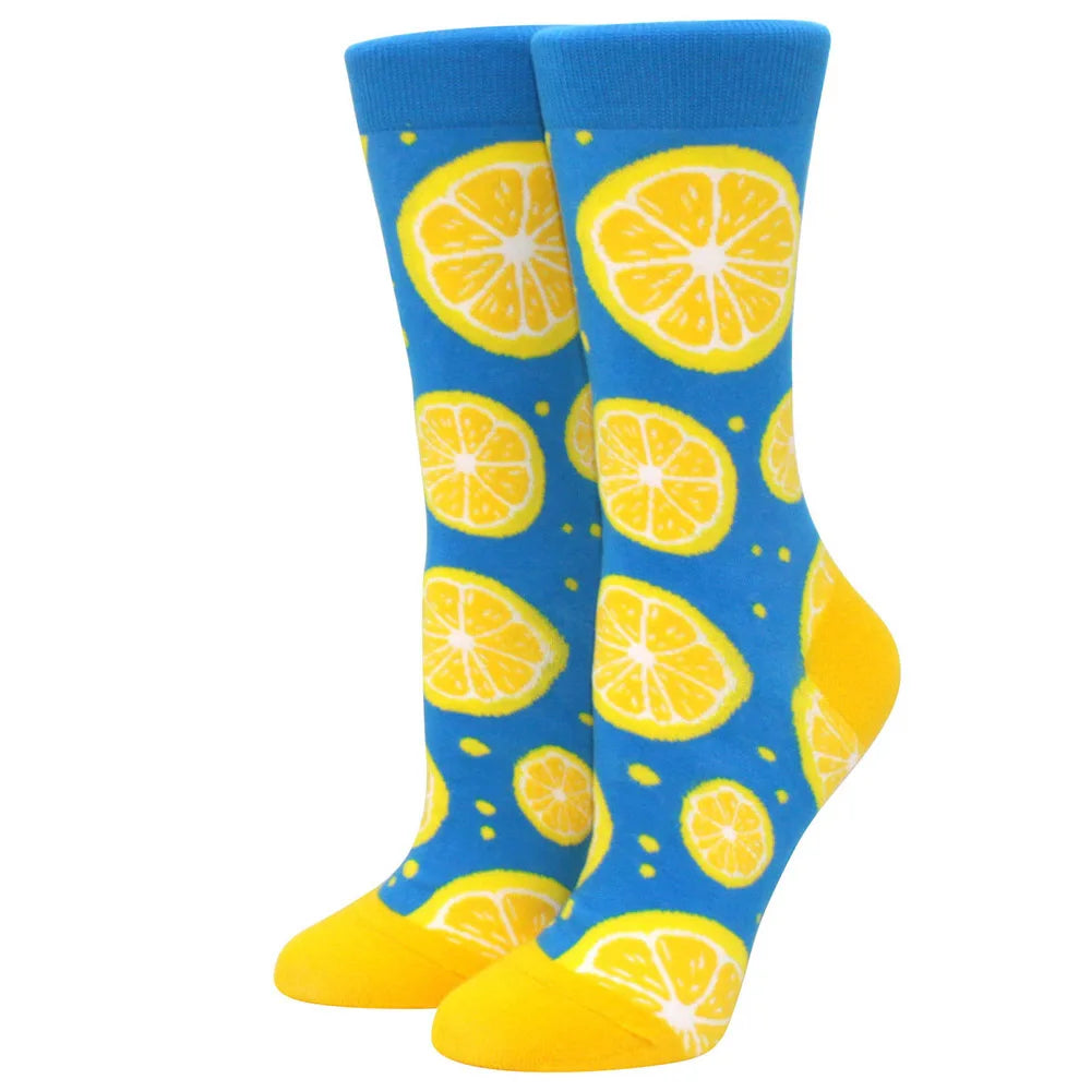 New Fashion Colorful Funny Happy Casual Women Socks Harajuku Cute Animal Cartoon Men's Socks