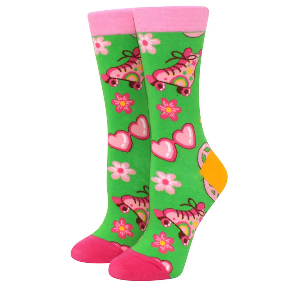 New Fashion Colorful Funny Happy Casual Women Socks Harajuku Cute Animal Cartoon Men's Socks