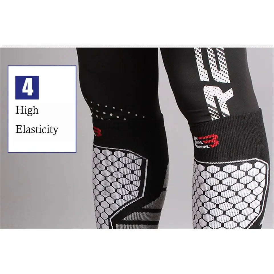 Winter Warm Ski Socks Anti-slip Thickened Breathable Compression Snowboard Socks Thermal Moisture-wicking Knee High Socks